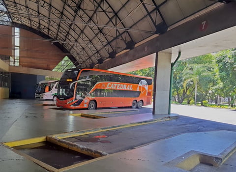 Bus station travel